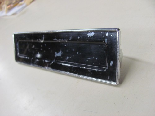 1954 54 Plymouth Savoy Radio Delete Block Off Plate Believed to be NOS? - Picture 2 of 4