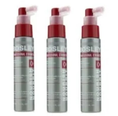 Bosley Healthy Hair Follicle Nourisher Intensive Leave-In, 2.5 oz. PACK OF 3