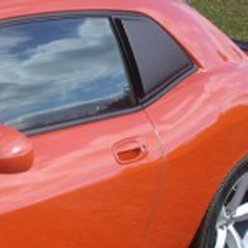 08-13 Dodge Challenger WILLPAK ASTRA HAMMOND Smooth ABS Side Window Scoops - Picture 2 of 5
