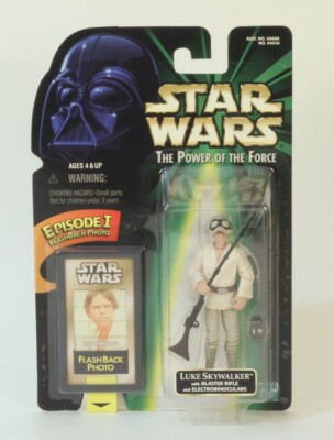 Star Wars Flashback Card Luke Skywalker Hasbro 1997