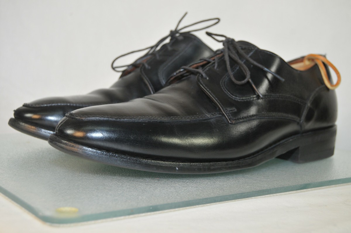 Men\'s Allen Edmonds Montgomery Black Leather Oxfords 10 D Split Toe Blucher USA Allen Edmonds Montgomery Mens Size 9 D Split Toe Blucher  main image 4