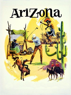Arizona Phoenix Vintage United States Vintage Travel Advertisement Art Poster