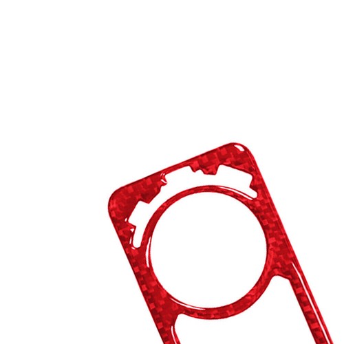 1pcs Red Carbon Fiber Driving Mode Switch Cover Trim For Lexus RC300 350 2015-20 - Bild 6 von 10