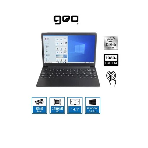 Geo Infinity GeoBook 540 Laptop Intel Core i5 16GB 256GB SSD 14.1" FHD Win11 Pro - Picture 5 of 5