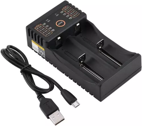 USB Charger Liitokala Lii-202 USB Battery Charger for 18650/18490 / 18350/17670 