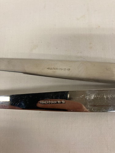 Hackman Finland HCK 6 Stainless Steel 18/10 Salad Serving Set MCM Retro Modern - Bild 6 von 6