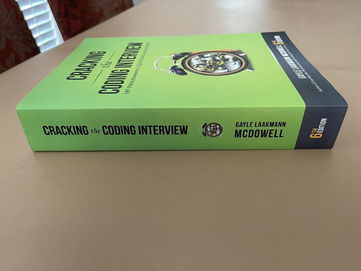Cracking the Coding Interview : 189 Programming Questions