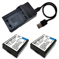 Battery / USB Charger For LP-E10 Canon EOS Rebel T3 T5 Rebel T6 Rebel T7 DSLR US