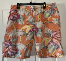 Polo by Ralph Lauren Men's Size 36 Floral/Tropical Pattern Boardshorts Surf Swim