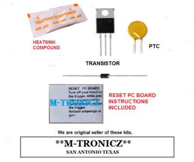 H175 Input Module UPGRADED KIT FOR H. HANDLER 175 BOARD 195887 PTC1 Q1 D9 + INSTRUCTIONS ...