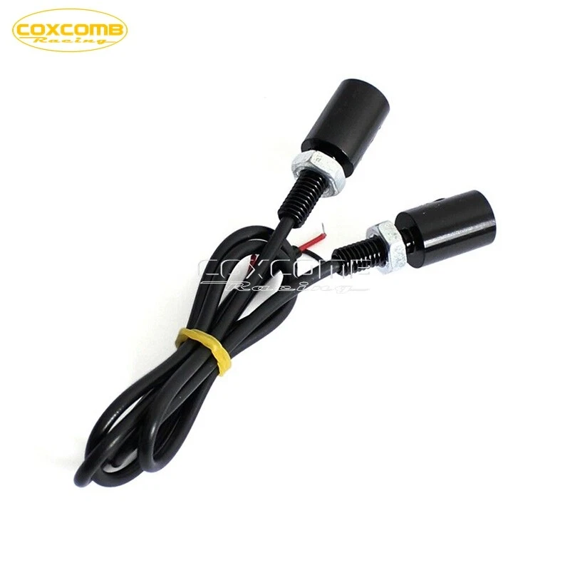 Luz de perno de tornillo LED blanca universal de 12 V para Kawasaki Harley Honda Foto 3 de 4