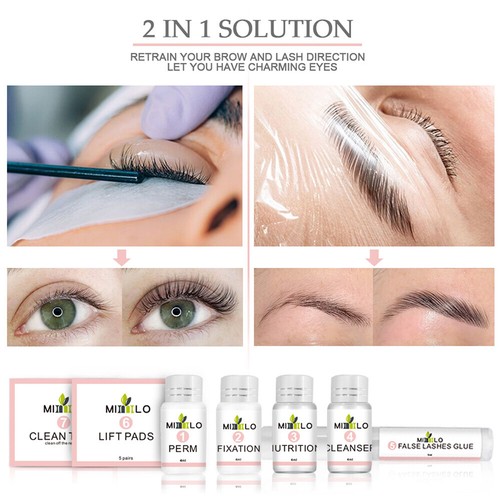 Eyelash Brow Lift Kit Professional DIY Perm Brows Lamination Kit for Salon W7P4 - Picture 11 of 11
