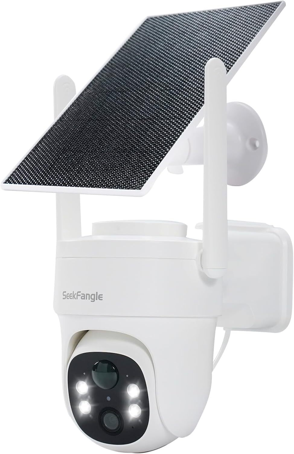 Solar Security Cameras Wireless Outdoor, Outdoor Camera, 3MP White