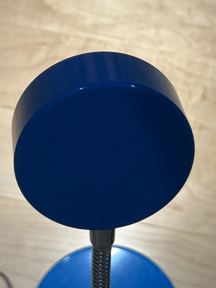 Blue Desk Lamp Globe Electric LED Office Dorm Study Bedside Lamps 250 Lumens. - Изображение 2 из 4