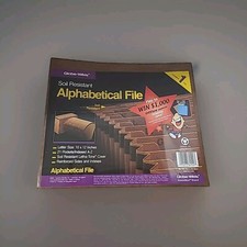 Soil Resistant Alphabetical File Globe-Weis