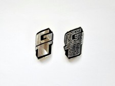 GT FAHRRAD KOPFABZEICHEN ABKLEBER AUFKLEBER 3M ALUMINIUM NACHBILDUNG