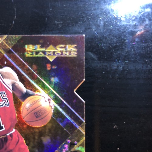 Randy Brown 003/100 Upper Deck Black Diamond Final Cut 1999-00 refractor Die Cut - Picture 5 of 12