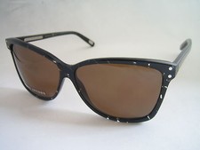 Image of MARC JACOBS SUNGLASSES WOMEN'S MJ 345 IMV 8U BLACK CRYSTAL GLITTER BNWT GENUINE
