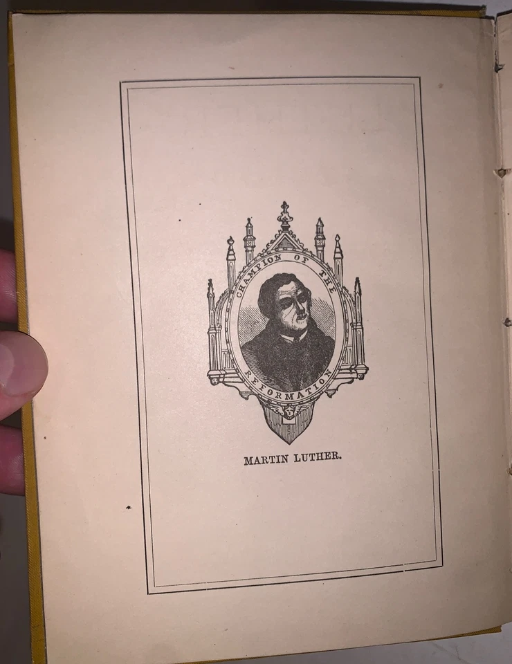 SIGNED, 1883, 1st Ed, LUTHER, A SONG TRIBUTE, MARTIN LUTHER, 400th ANNIVERSARY - Image 3 of 4