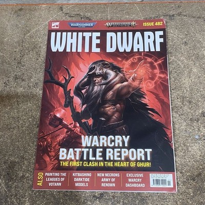 White Dwarf #482 Warcry Battle Report The First Clash in the Heart of Ghur! 2022