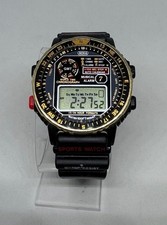 Cronometro sportivo digitale Mustang 'GMT' World Time anni 80 sveglia musicale cronografo