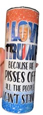 Trump 20oz Skinny Tumbler