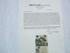 BEATLES AUTOGRAPHS SIGNED FULL SET PHOTO ALL FOUR HOFFMAN/ CAIAZZO COA STUNNING! — photo 3