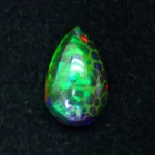 4.99cts Museum Piece! HONEYCOMB Patt Rainbow Play Natural Ethiopian Black Opal