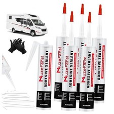 RV Roof Sealant, 6 Packs Non-Leveling Lap Sealant for RV 6 Packs Non Leveling