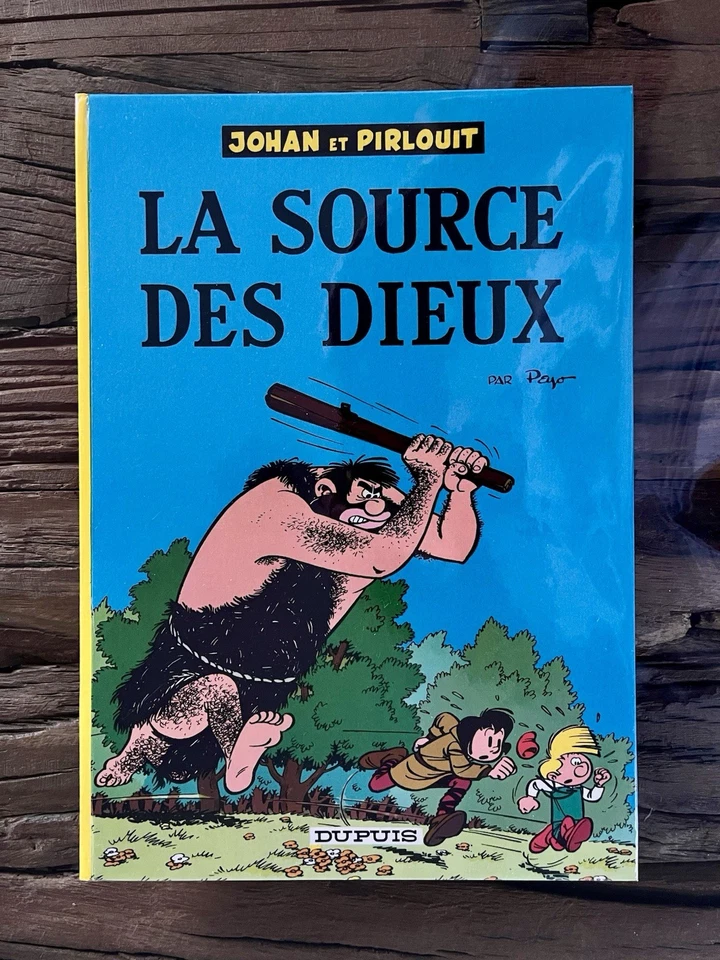JOHAN ET PIRLOUIT : RARE REED DOS ROND 67 CRAQUANT NEUF LA SOURCE DES DIEUX PEYO - Photo 1/4