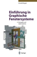 EinfüHrung In Graphische Fenstersysteme Konzepte Und Reale Systeme Klingert Buch