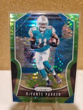 2019 Panini Prizm - Devante Parker #9 Neon Green Pulsar Prizm