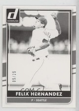 2016 Panini Donruss Test Proof Black 5/25 Felix Hernandez #137 0l1