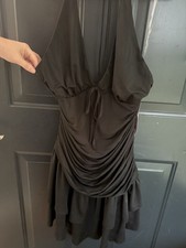 Wild Fable Strapless Dress Black Large
