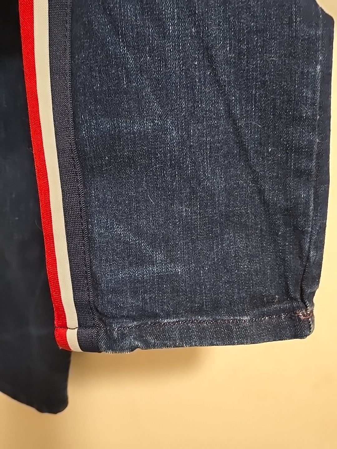 Tommy Hilfiger  Logo Stripe Mid Rise  Denim 32-32 thumbnail 7