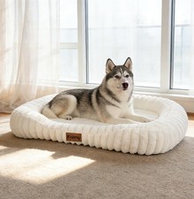 New Orthopedic Dog Bed for Large Dogs Comfort-Sided Calming Pet with Breathable