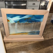 Rotatable Moving Sand Art Picture Style 3D Sandscape In Motion Home Decor Gifts