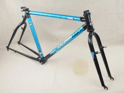 Cadre VTT Rétro Raleigh M60 – 18 Pouces, Acier, Bleu, Pour Restauration