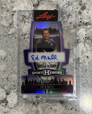 Ed O'Neill 2026 Leaf Sports Auto Auto #d 6/8 Toast of the Town SSP Sealed