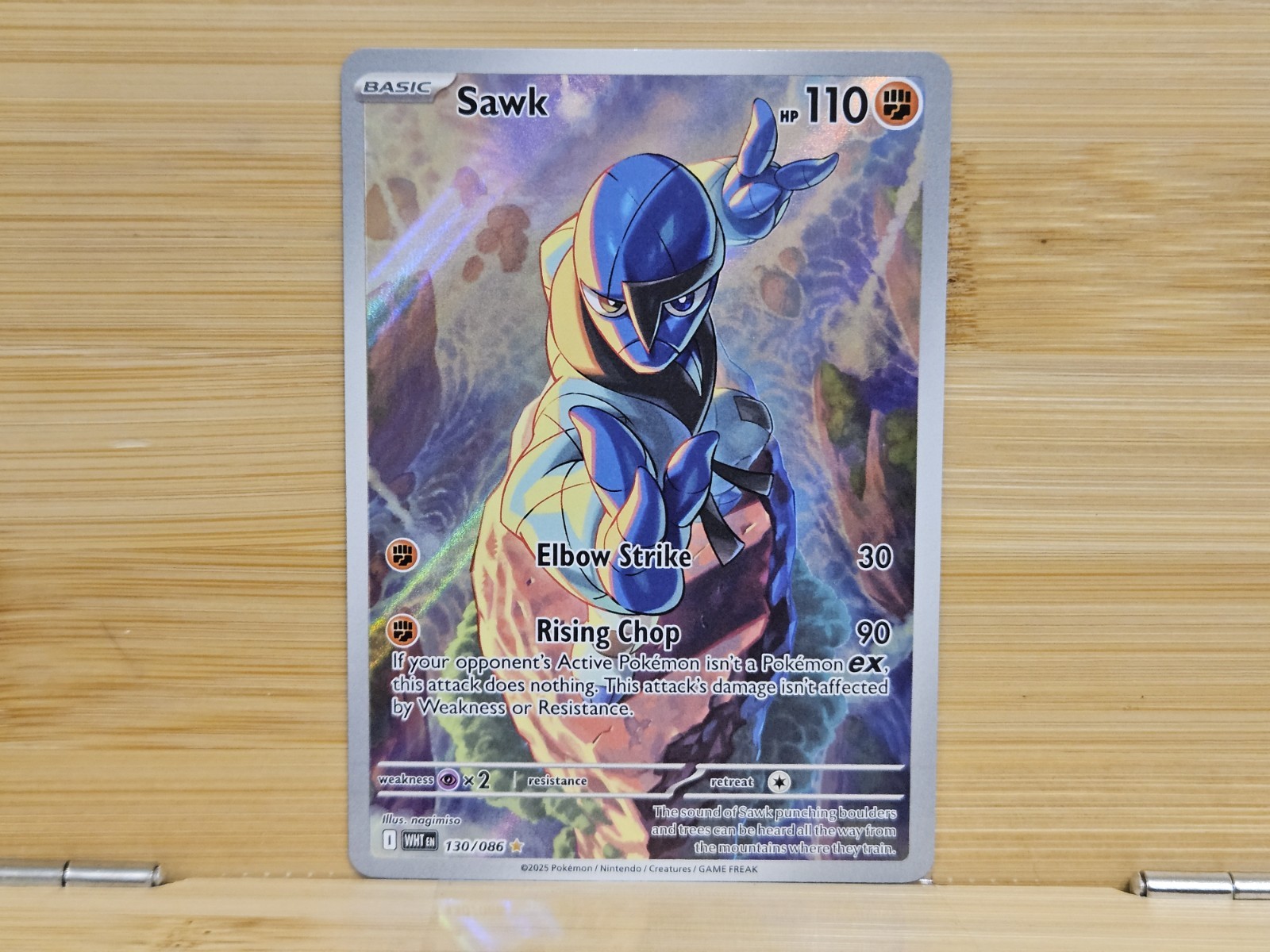 Sawk 130/086 Sv: White Flare Holo - Near Mint