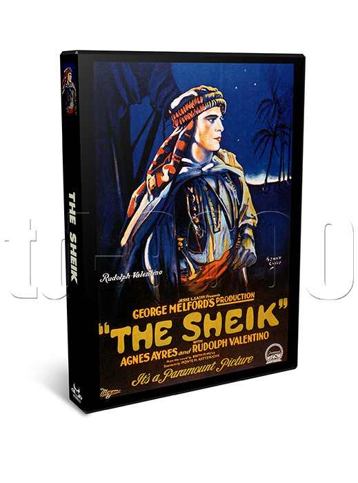 The Sheik (1921) Rudolph Valentino Adventure, Drama, Romance Movie on DVD