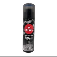 Kiwi Sneaker Clean Up Step 01 Cleaner 2.5oz Scrub Tip Cleans Shoes Fast
