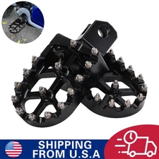 Foot Pegs Footpegs FootPedal Footrest CNC For RM125 1986-2002 RM250 1989-2002
