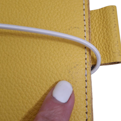 Cuaderno de viajero de cuero diario Planner Perfect Lemonella ancho - Imagen 4 de 5