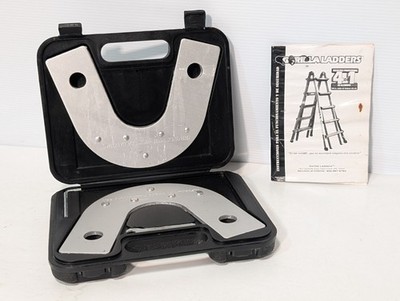 Gorilla Ladders scaffold 4-in-1 aluminum static hinge kit w/storage case & tools