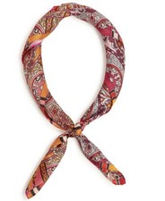 Echo New York Silk Odyssey Bandana/Scarf-Fig NEW BEST GIFT