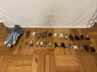 VTG Lot of Star Wars Action Figures & Accessories hasbro LFL Y2K