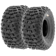 Set of 2, SunF 22x10-8 22x10x8 22" ATV UTV Tires 6 Ply All Terrain AT Tire A030