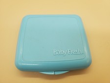 Baby Fresh Baby Diaper Wipes Travel Size Case Empty Container Vintage RARE Prop