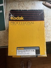 2-Kodak Polycontrast 111 RC Professional Paper In 2 Sizes. 7x9, 8x10,